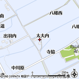 福島県福島市荒井太夫内35-1周辺の地図