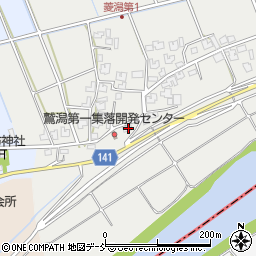 新潟県新潟市南区菱潟306周辺の地図