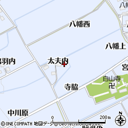 福島県福島市荒井太夫内50-1周辺の地図