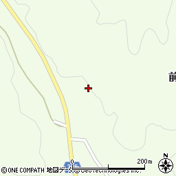 福島県相馬郡飯舘村前田福田155周辺の地図