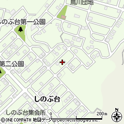 福島県福島市上鳥渡しのぶ台23周辺の地図