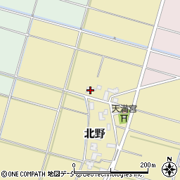 新潟県新潟市西蒲区北野456周辺の地図