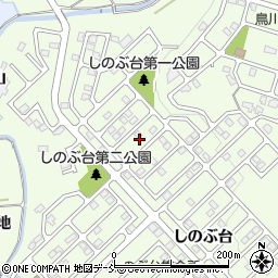 福島県福島市上鳥渡しのぶ台11周辺の地図