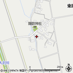 新潟県五泉市東四ツ屋626周辺の地図