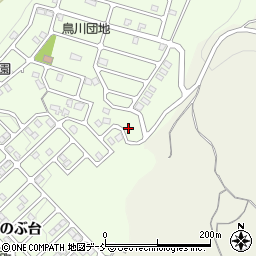 福島県福島市上鳥渡しのぶ台28周辺の地図