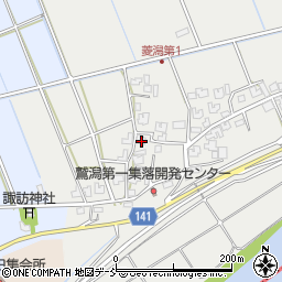 新潟県新潟市南区菱潟263周辺の地図