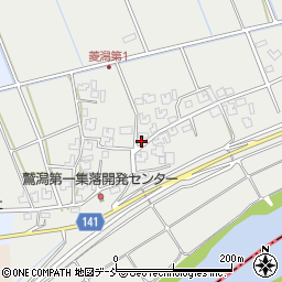 新潟県新潟市南区菱潟342周辺の地図