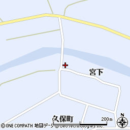 福島県南相馬市鹿島区上栃窪32周辺の地図