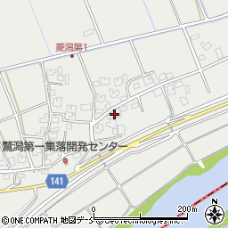 新潟県新潟市南区菱潟317周辺の地図