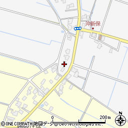 新潟県新潟市南区沖新保419周辺の地図