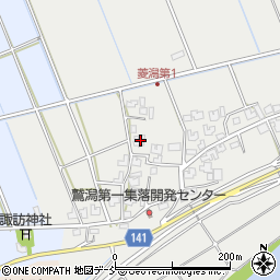 新潟県新潟市南区菱潟261周辺の地図