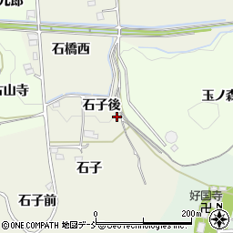 福島県福島市下鳥渡石子後18周辺の地図