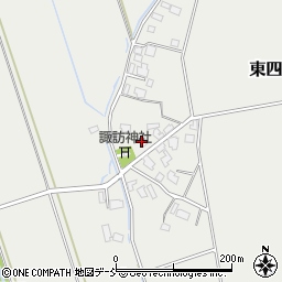 新潟県五泉市東四ツ屋600周辺の地図