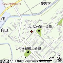 福島県福島市上鳥渡しのぶ台7周辺の地図
