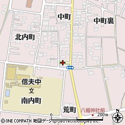 前田八幡神社周辺の地図