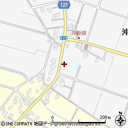新潟県新潟市南区沖新保642周辺の地図
