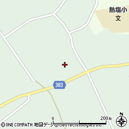 福島県喜多方市熱塩加納町相田前田周辺の地図