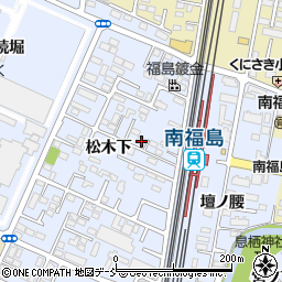福島県福島市永井川松木下31周辺の地図