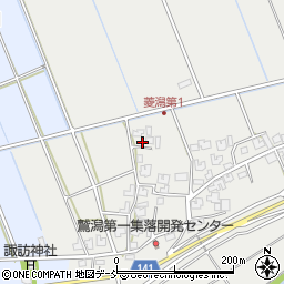 新潟県新潟市南区菱潟255周辺の地図