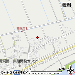 新潟県新潟市南区菱潟350周辺の地図