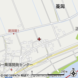 新潟県新潟市南区菱潟122周辺の地図