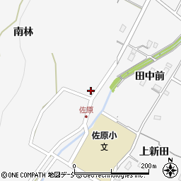 福島県福島市佐原割石17周辺の地図