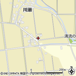 新潟県五泉市川瀬1713-2周辺の地図