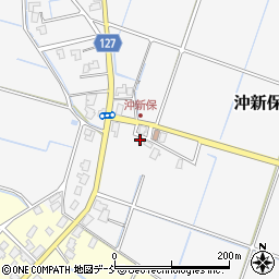 新潟県新潟市南区沖新保628周辺の地図