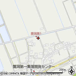 新潟県新潟市南区菱潟91周辺の地図