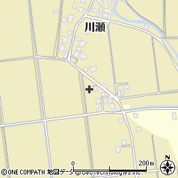新潟県五泉市川瀬541周辺の地図