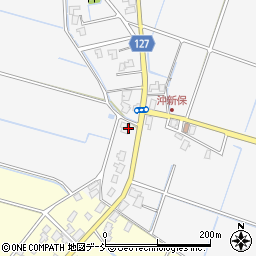 新潟県新潟市南区沖新保31周辺の地図