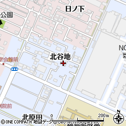 福島県福島市永井川北谷地32-5周辺の地図