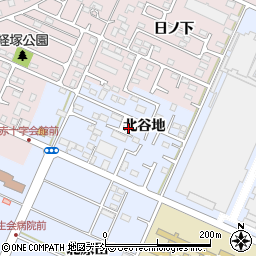 福島県福島市永井川北谷地32-10周辺の地図