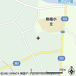 福島県喜多方市熱塩加納町相田（東前田）周辺の地図
