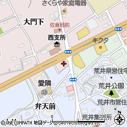 福島警察署佐倉駐在所周辺の地図