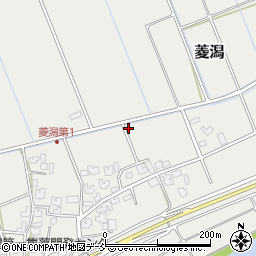 新潟県新潟市南区菱潟127周辺の地図