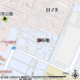福島県福島市永井川北谷地32-8周辺の地図