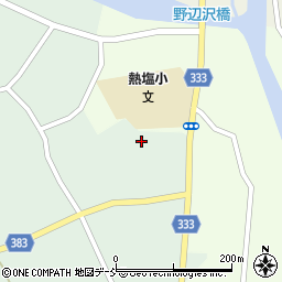 福島県喜多方市熱塩加納町相田東原周辺の地図