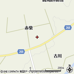 福島県南相馬市鹿島区栃窪石崎周辺の地図