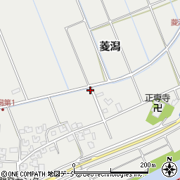 新潟県新潟市南区菱潟128周辺の地図