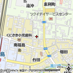 福島県福島市黒岩遠沖2-10周辺の地図