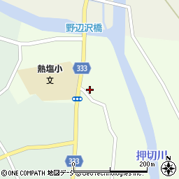 会津森林管理署熱塩森林事務所周辺の地図