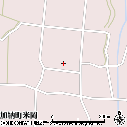 福島県喜多方市熱塩加納町米岡横堀後周辺の地図