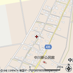 新潟県五泉市中川新2603-4周辺の地図