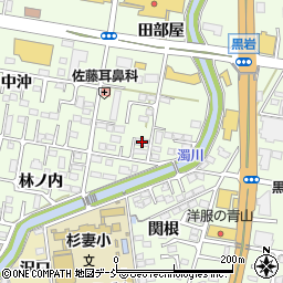 長沢ハイツ周辺の地図