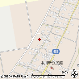 新潟県五泉市中川新2603周辺の地図