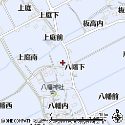福島県福島市荒井（八幡北）周辺の地図