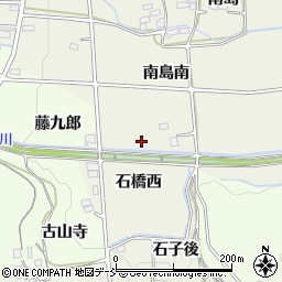 福島県福島市下鳥渡石橋周辺の地図