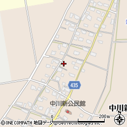 新潟県五泉市中川新2380-2周辺の地図