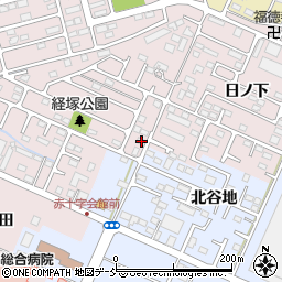 福島県福島市大森経塚6-6周辺の地図